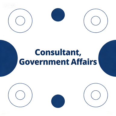 Consultant, Government Affairs